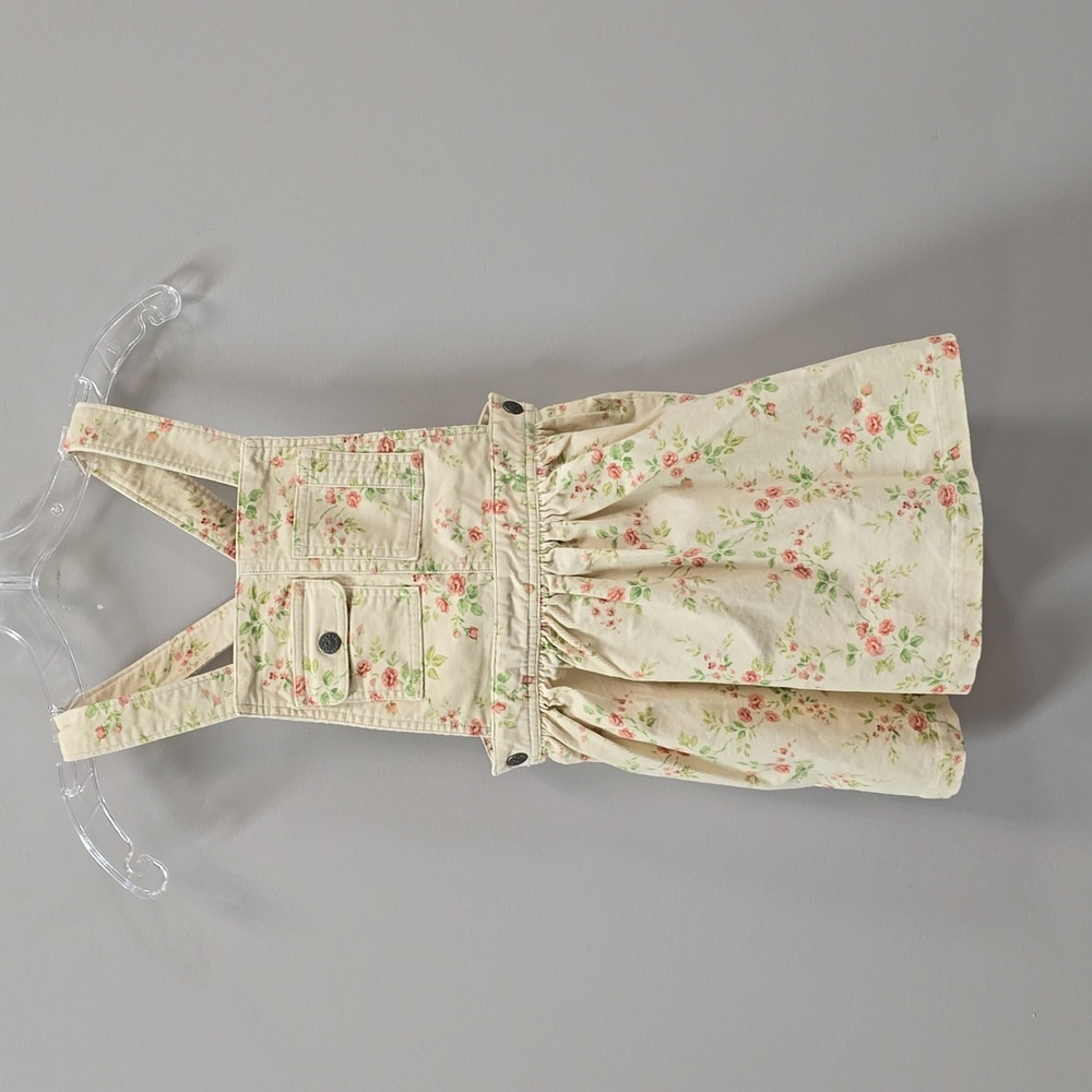 Girls sz 6 Polo courdoroy overall dress